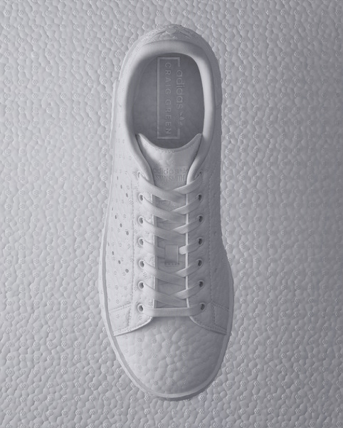 Adidas stan smith on sale boost metallic silver